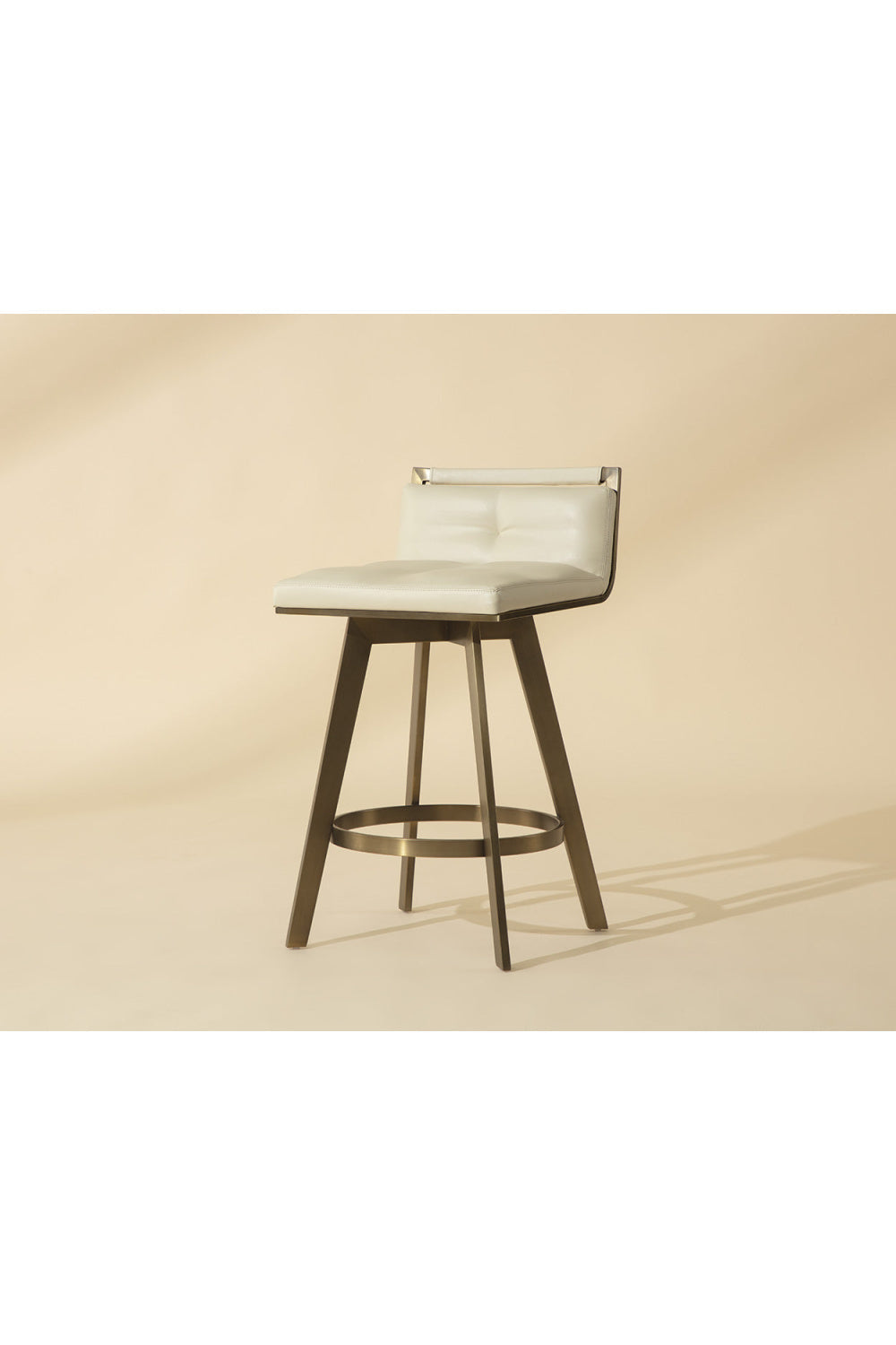 Swivel Counter Stool with Metal Frame by Splendido Arizona, alternate view 9