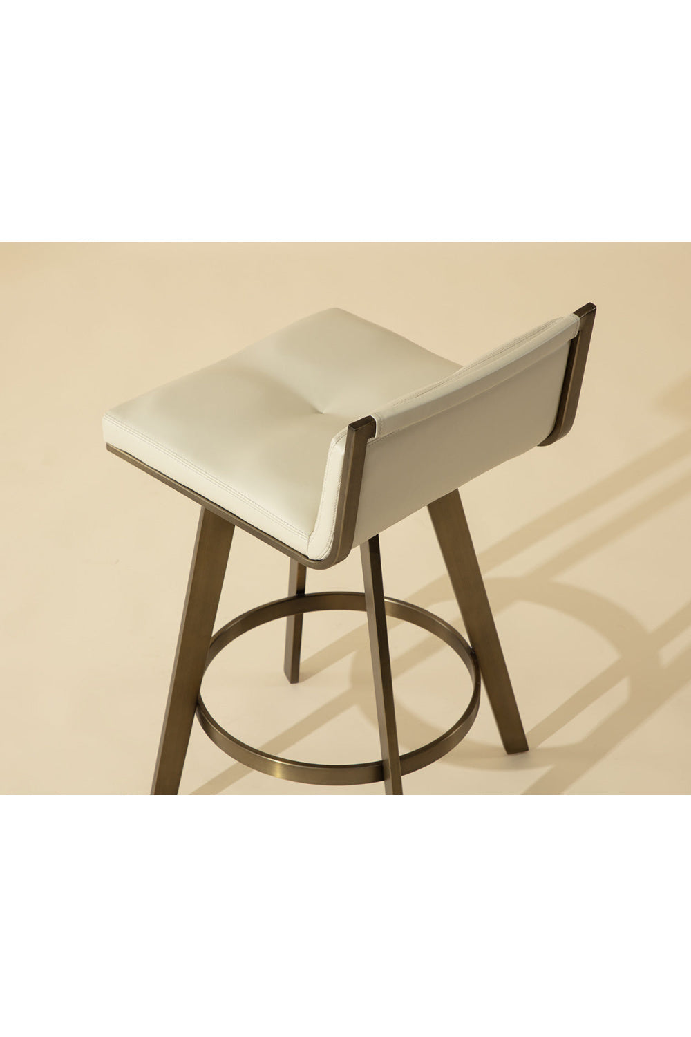 Swivel Counter Stool with Metal Frame by Splendido Arizona, alternate view 10
