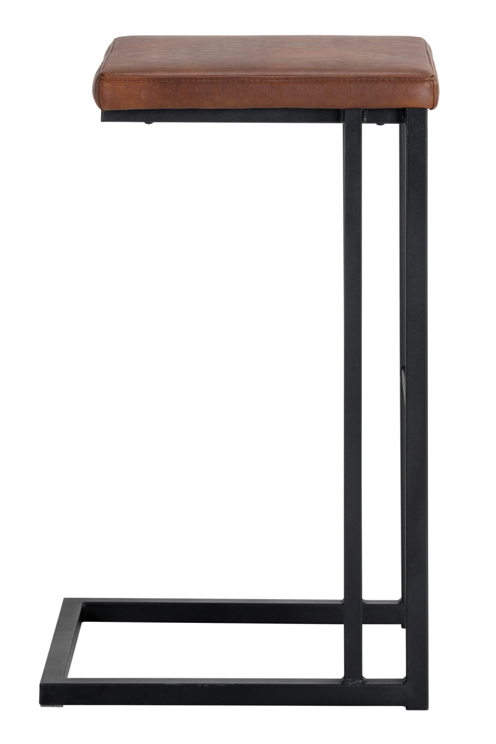 Leather Look Cantilevered Bar Stool by Splendido Boone Barstool, alternate view 4
