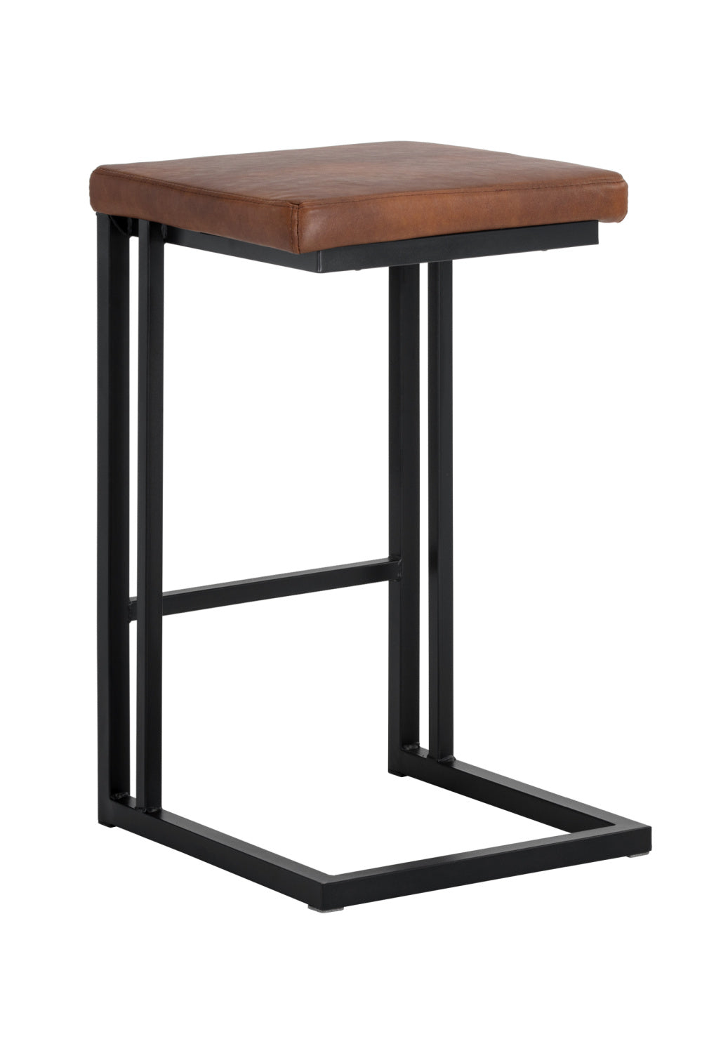 Leather-Look Backless Counter Stools (2) by Splendido Boone, alternate view 8