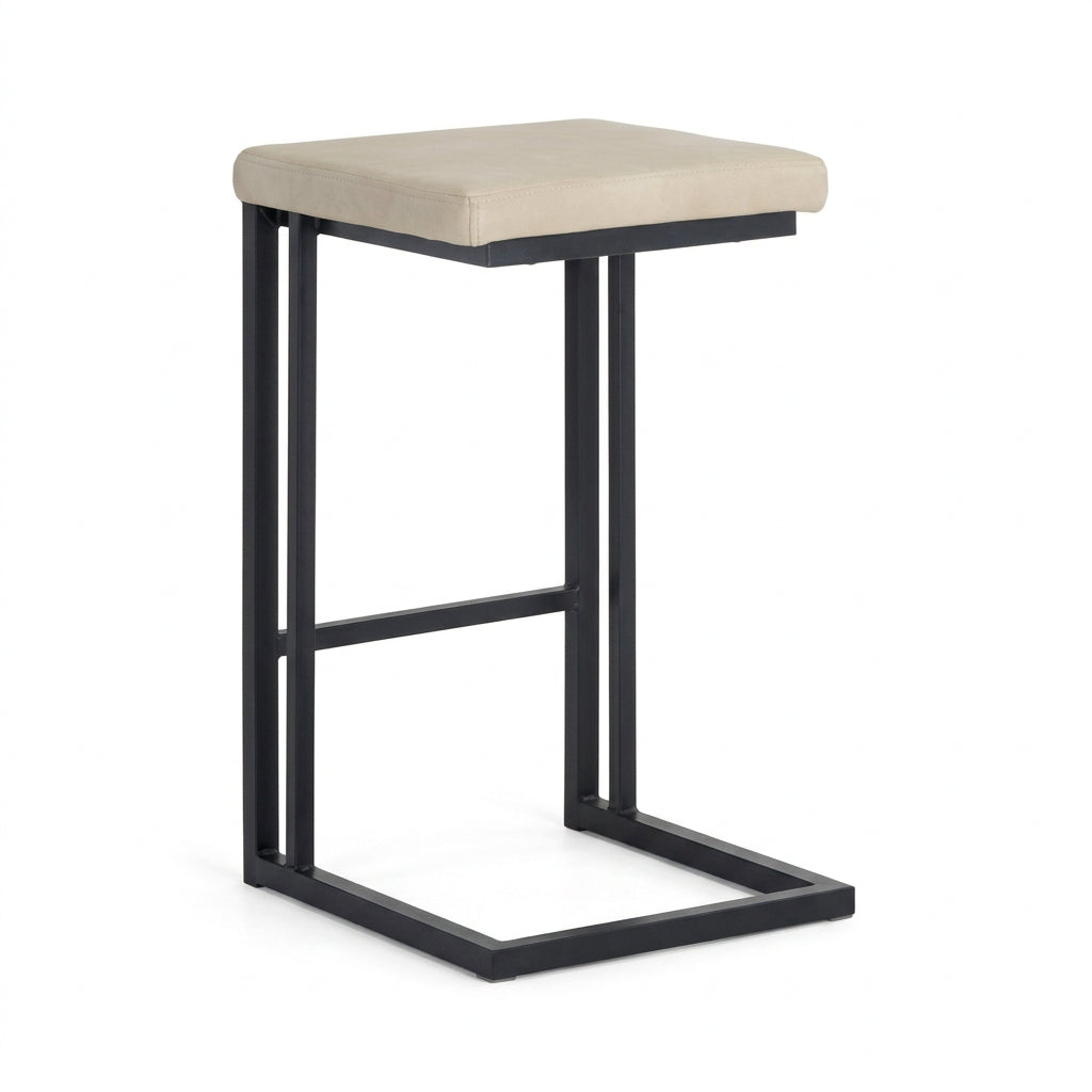 Leather-Look Backless Counter Stools (2) by Splendido Boone