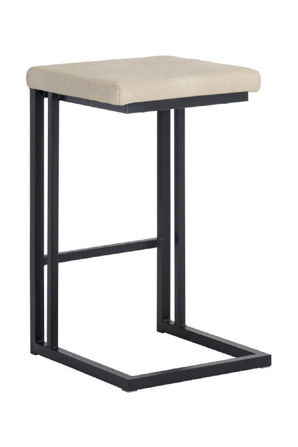 Leather-Look Backless Counter Stools (2) by Splendido Boone, alternate view 5