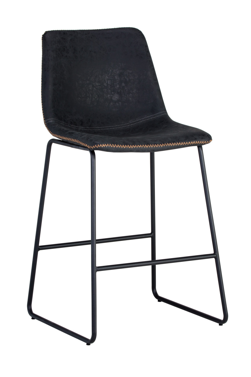 Leather-Look Mid-Century Counter Stools (2) by Splendido Cal, alternate view 16