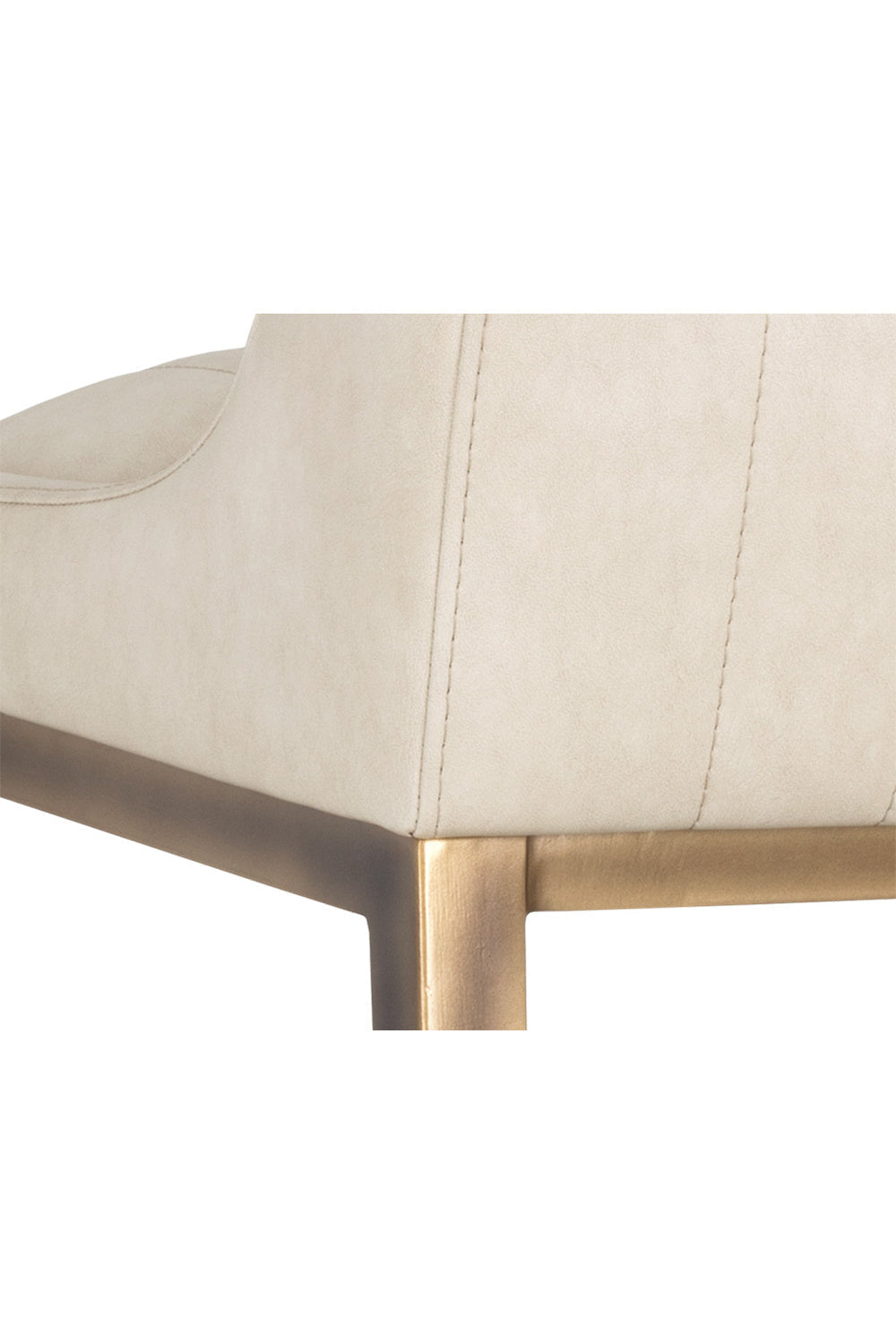 Leather-Look Vertical-Channeled Bar Stool by Splendido Halden Barstool, alternate view 7