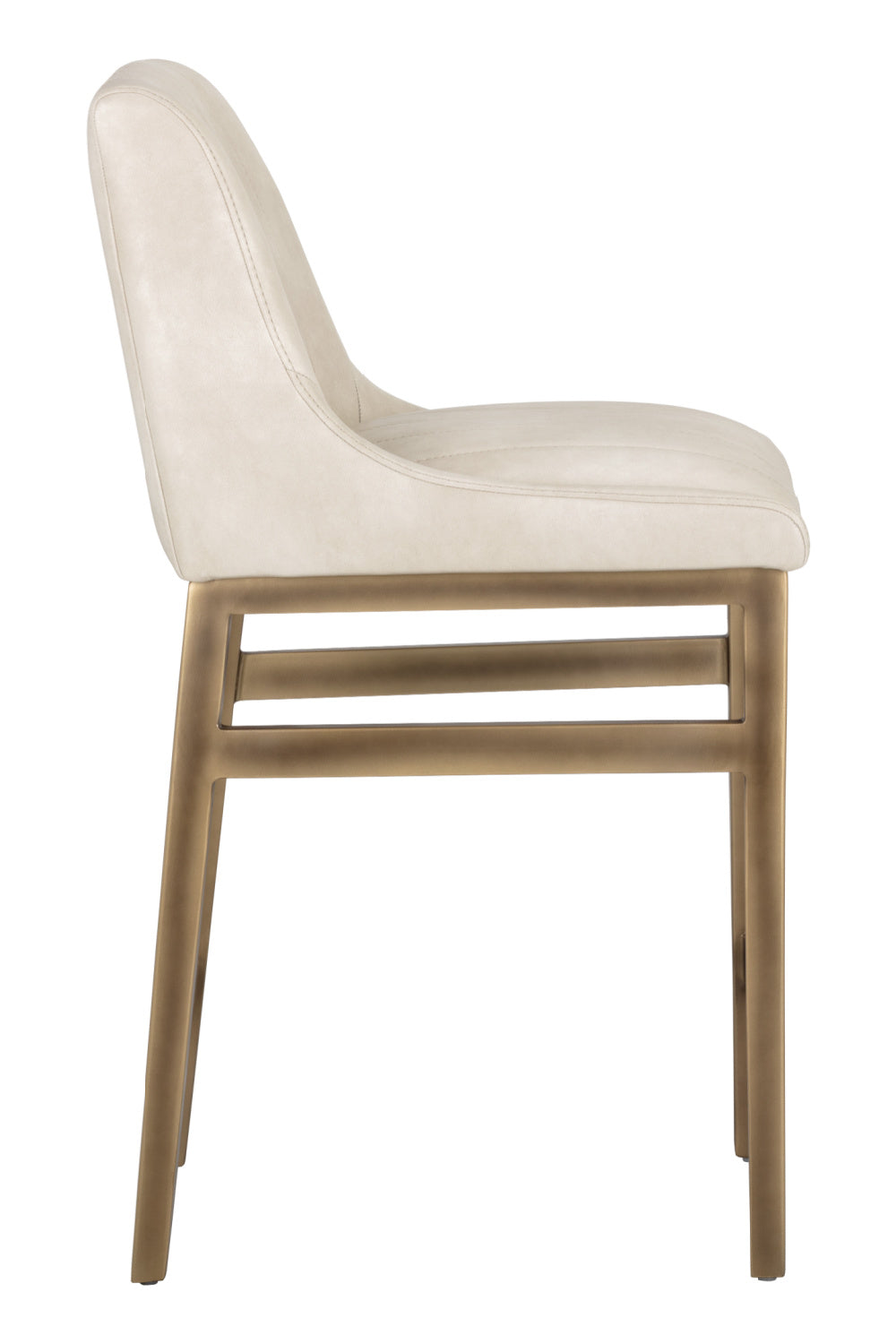 Channel-Tufted Counter Stool by Splendido Halden, alternate view 3