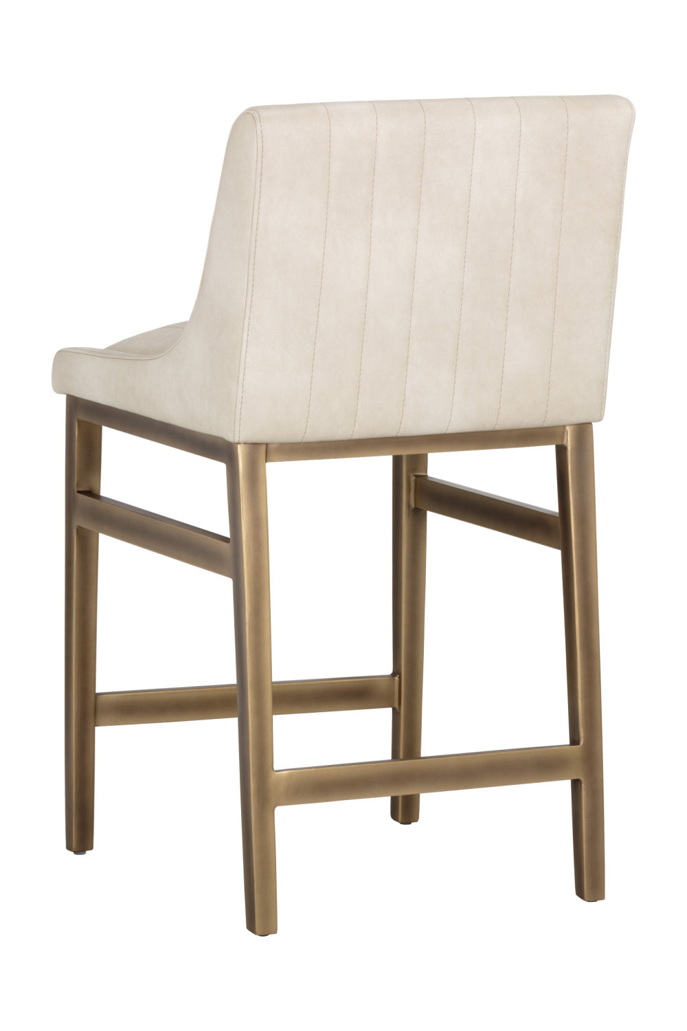 Channel-Tufted Counter Stool by Splendido Halden, alternate view 4