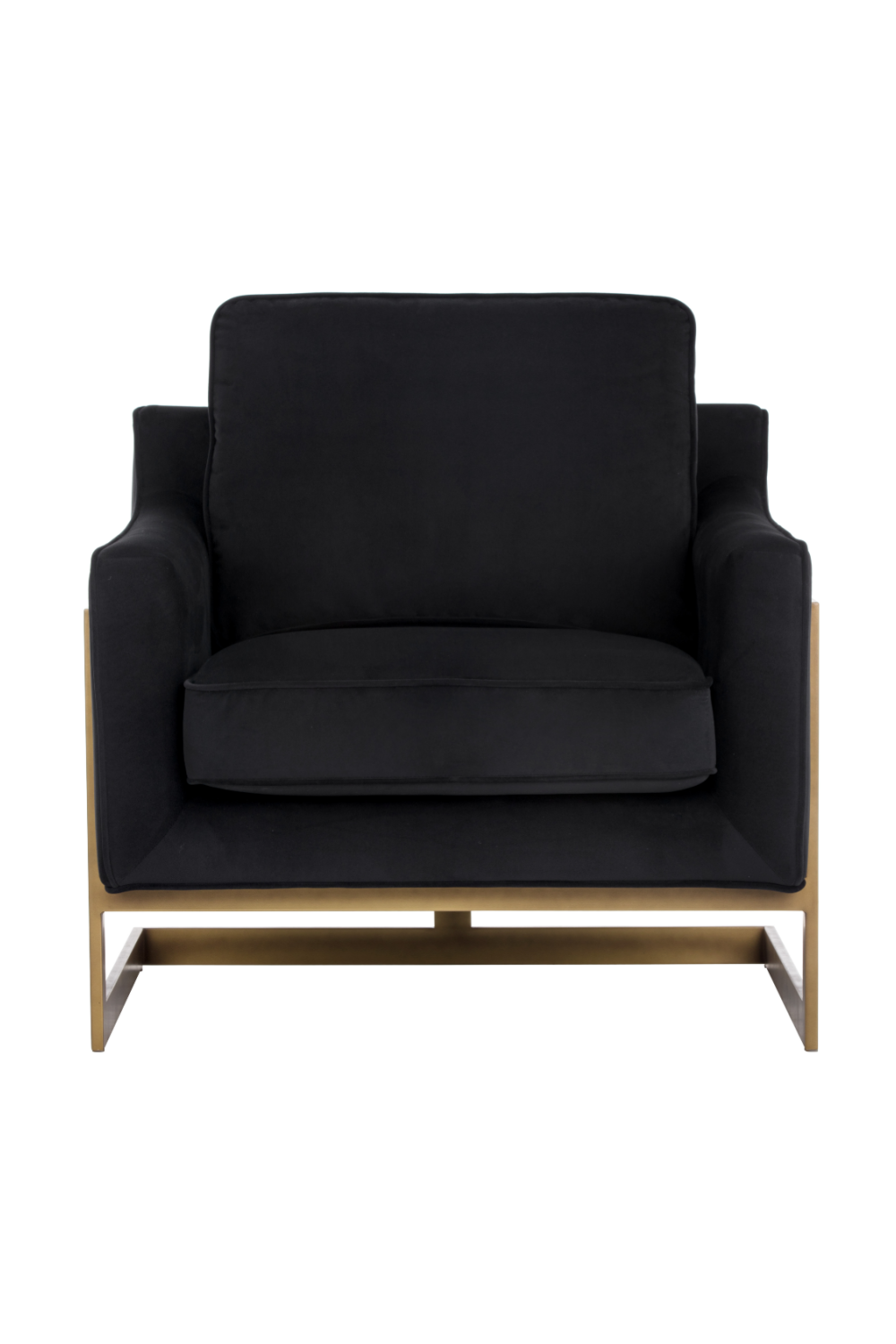 Bronze Frame Cantilevered Lounge Chair by Splendido Kalmin Accent Chair, alternate view 25