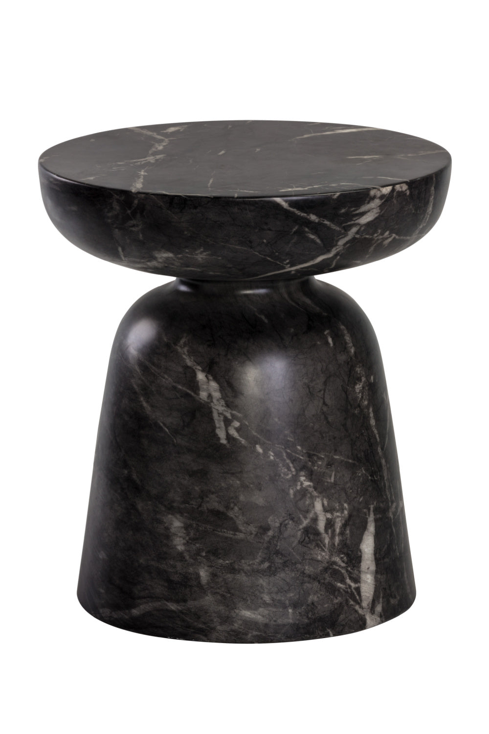 Marble-Look Indoor/Outdoor End Table by Splendido Lucida Side Table, alternate view 13