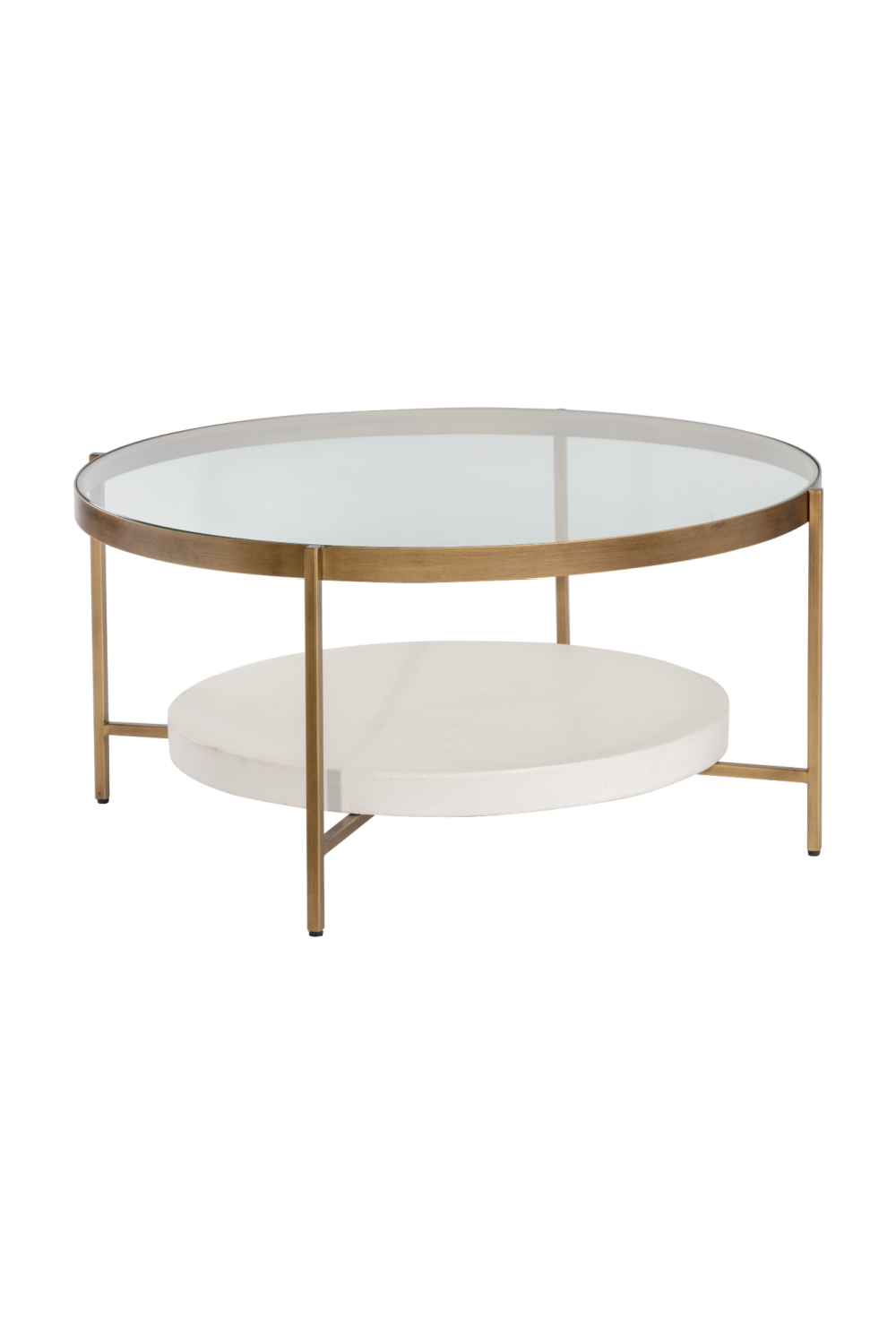Black Glass Coffee Table by Splendido Kiernan
