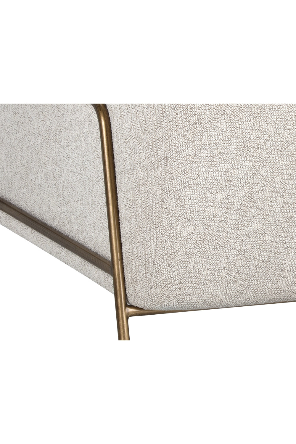 Fabric Upholstered Lounge Chair by Splendido Cybil Accent Chair, alternate view 6