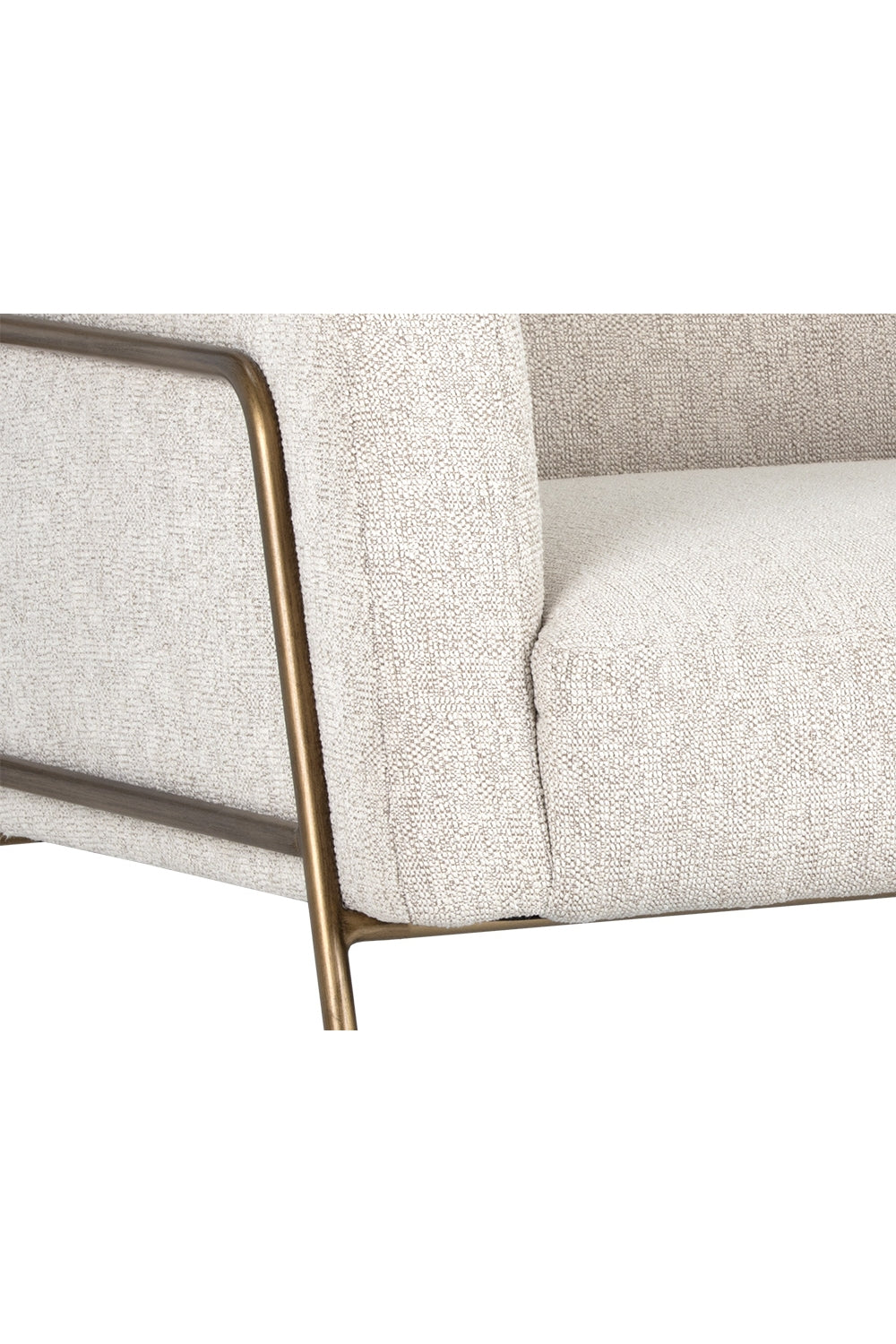Fabric Upholstered Lounge Chair by Splendido Cybil Accent Chair, alternate view 7