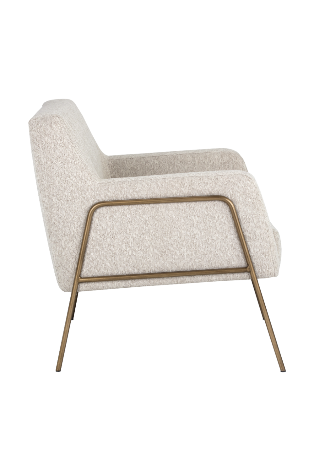 Fabric Upholstered Lounge Chair by Splendido Cybil Accent Chair, alternate view 4