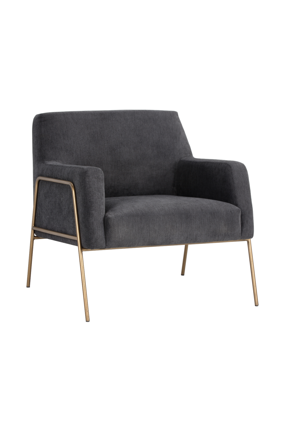 Fabric Upholstered Lounge Chair by Splendido Cybil Accent Chair, alternate view 15