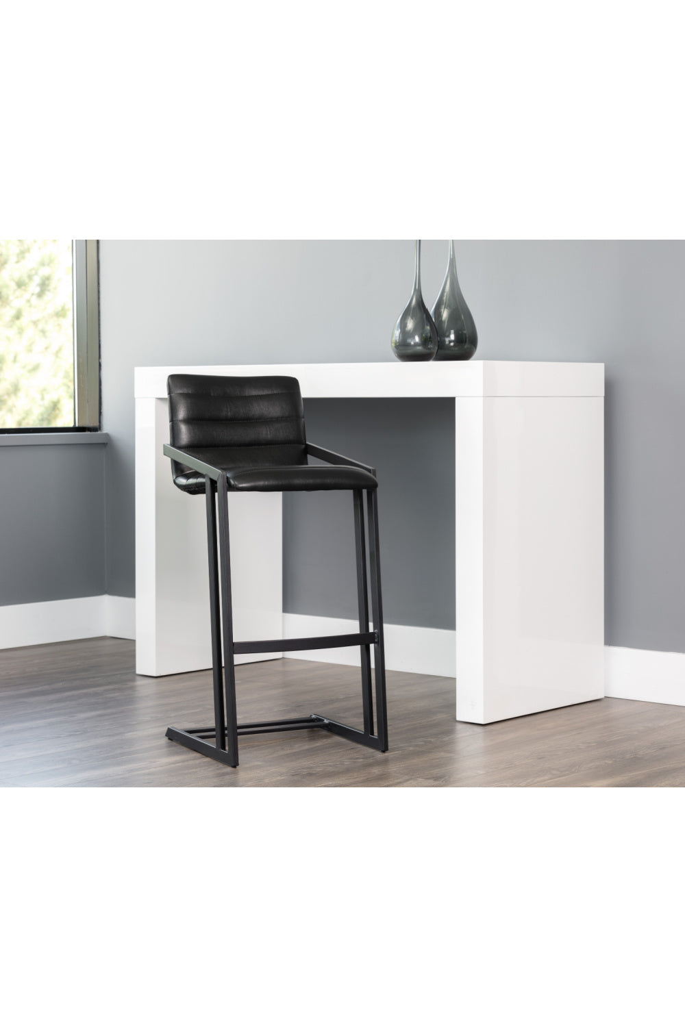 Horizontal Channel-Tufted Bar Stools (2) by Splendido Webber Barstool, alternate view 17
