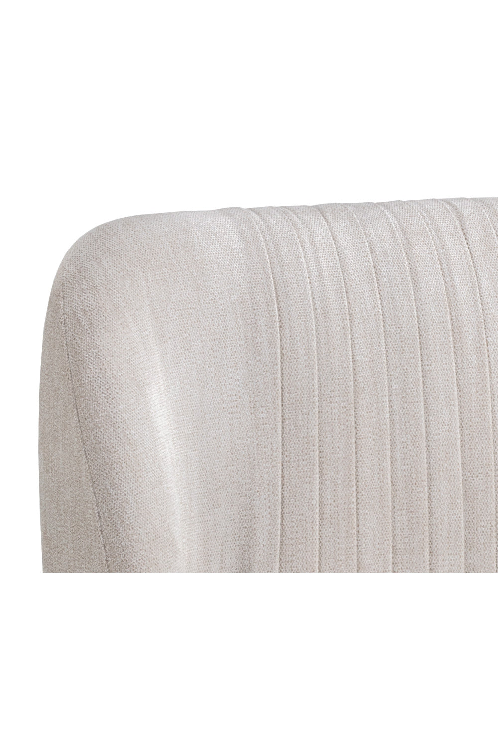 Ruched-Back Fabric Counter Stool by Splendido Nevin, alternate view 6