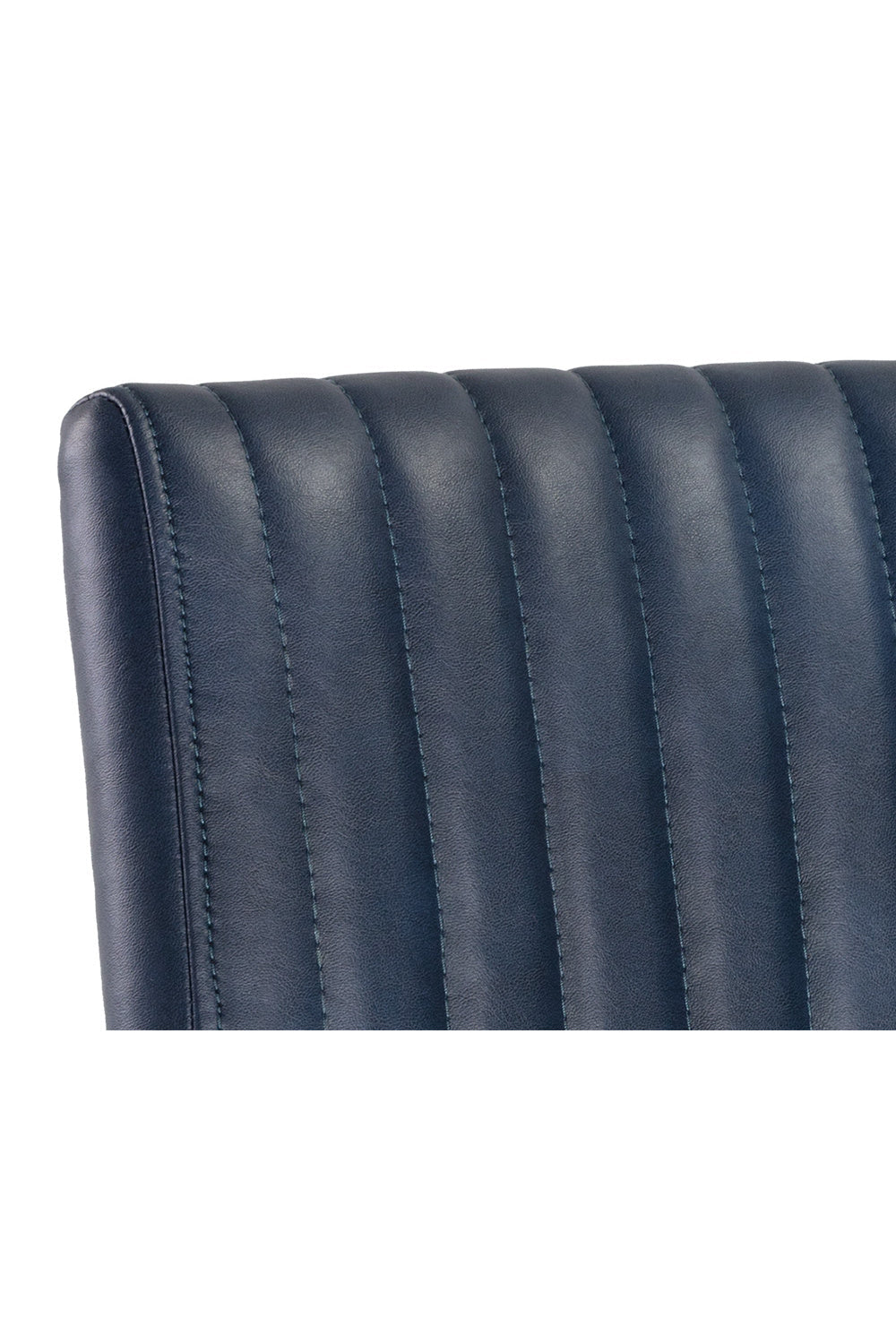 Channeled Leather Look Dining Chair by Splendido Homer, alternate view 17