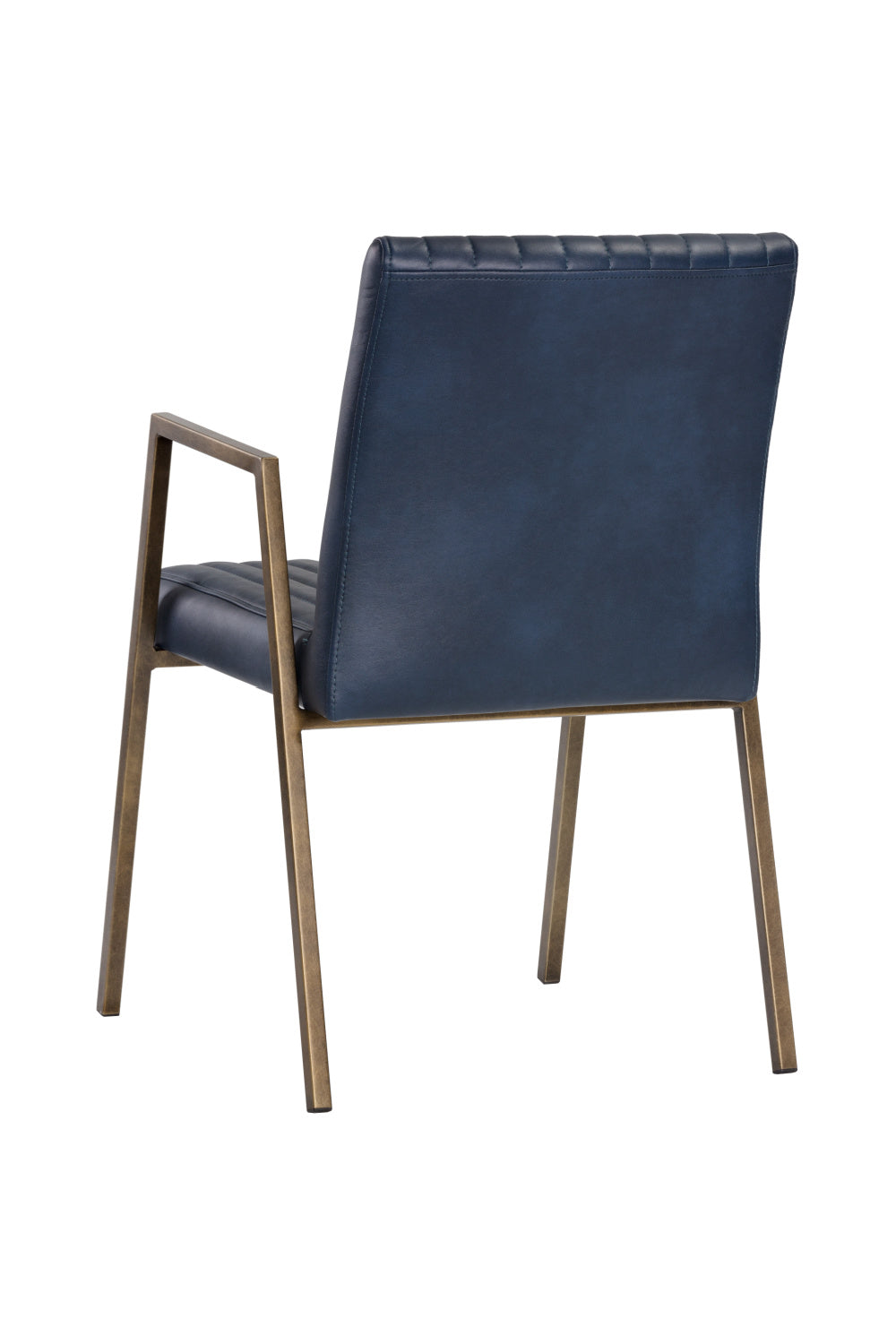 Channeled Leather Look Dining Chair by Splendido Homer, alternate view 14