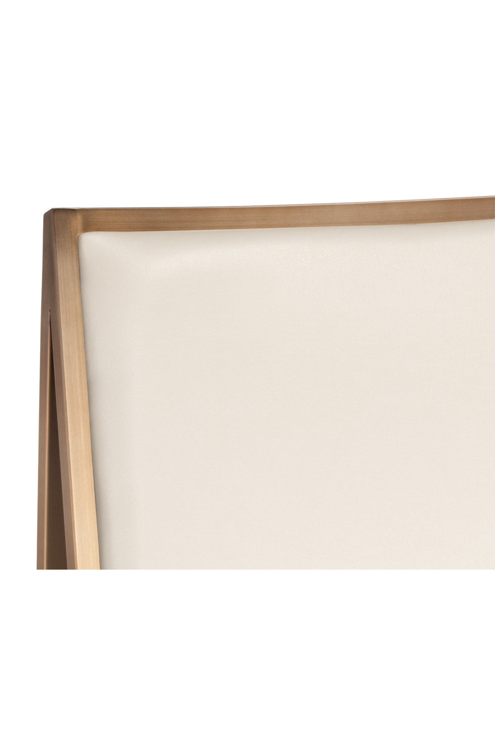 Cream Leather Look Dining Chairs (2) by Splendido Blair, alternate view 8
