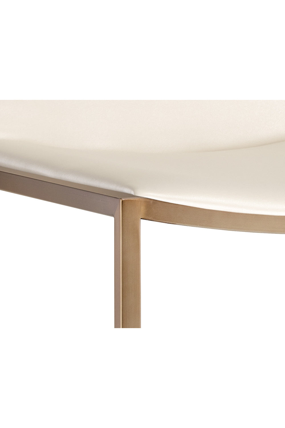 Cream Leather Look Dining Chairs (2) by Splendido Blair, alternate view 9