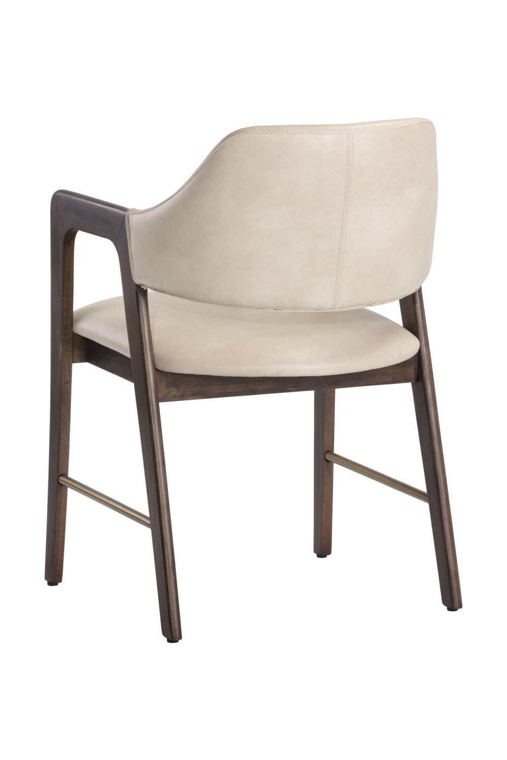 Smoked Acacia Frame Dining Chair by Splendido Milton, alternate view 4