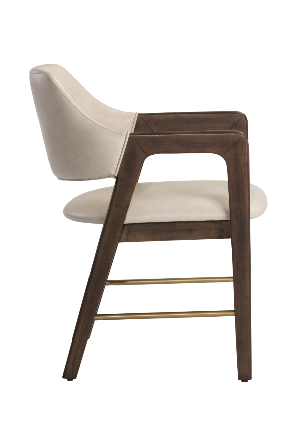 Smoked Acacia Frame Dining Chair by Splendido Milton, alternate view 5