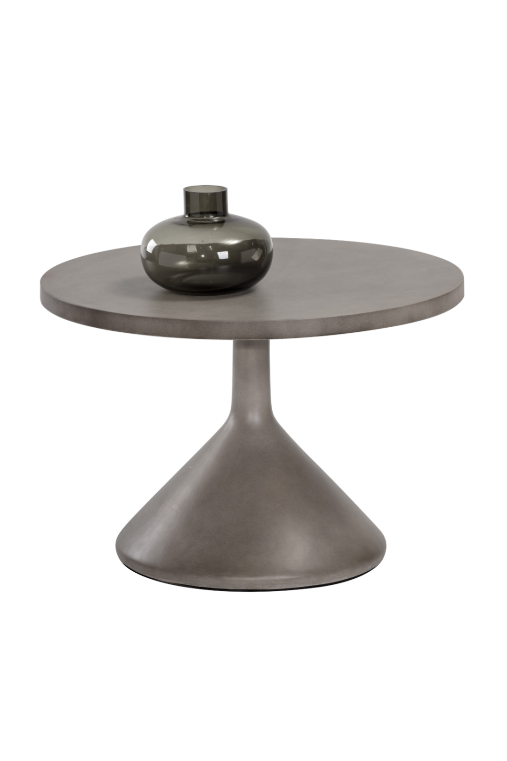 Concrete Pedestal Indoor/Outdoor Coffee Table by Splendido Adonis, alternate view 3