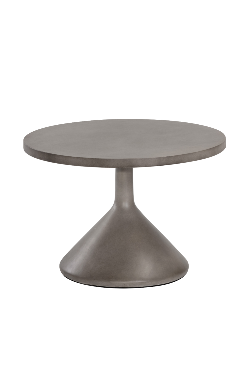 Concrete Pedestal Indoor/Outdoor Coffee Table by Splendido Adonis