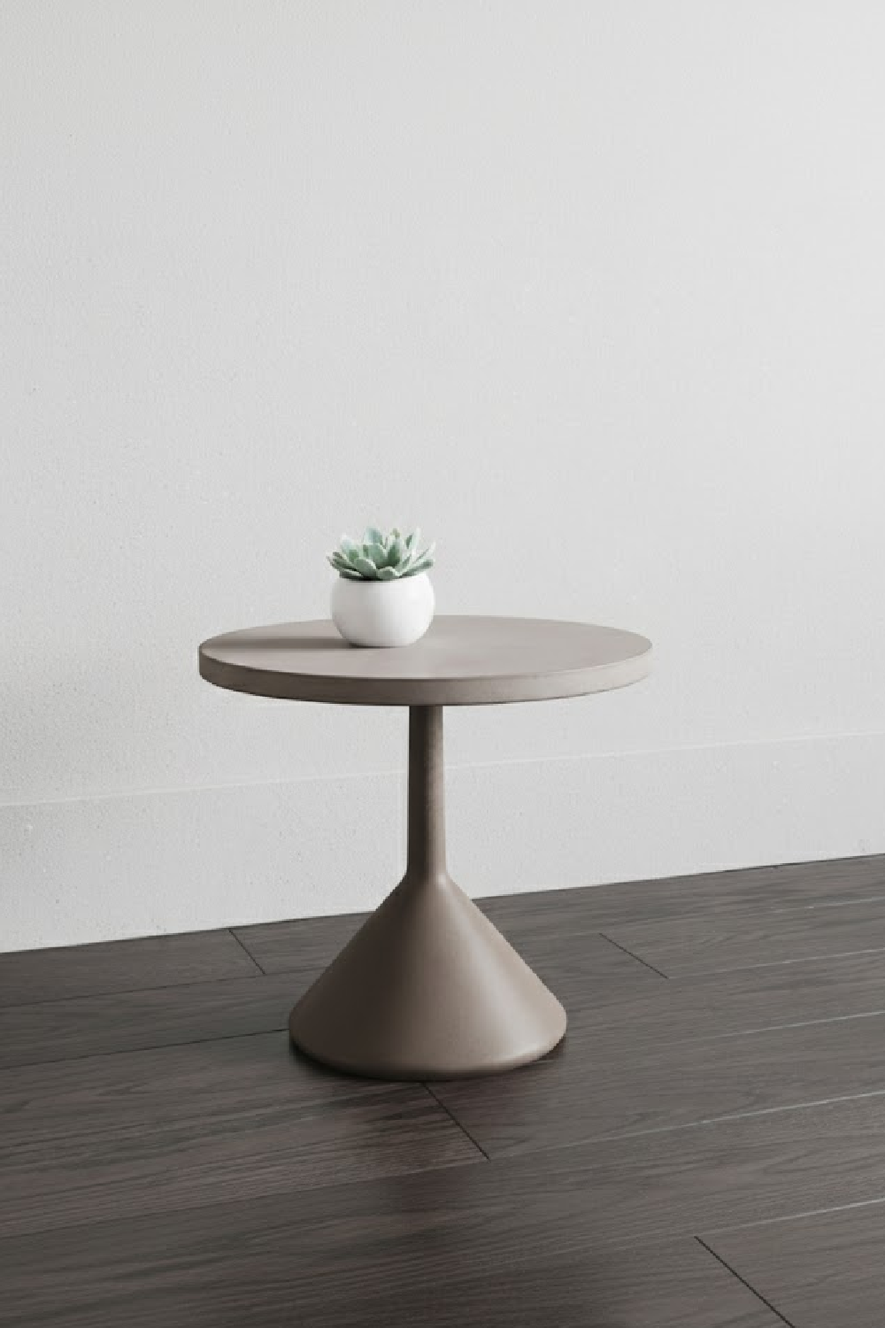 Concrete Pedestal Indoor/Outdoor Coffee Table by Splendido Adonis, alternate view 7