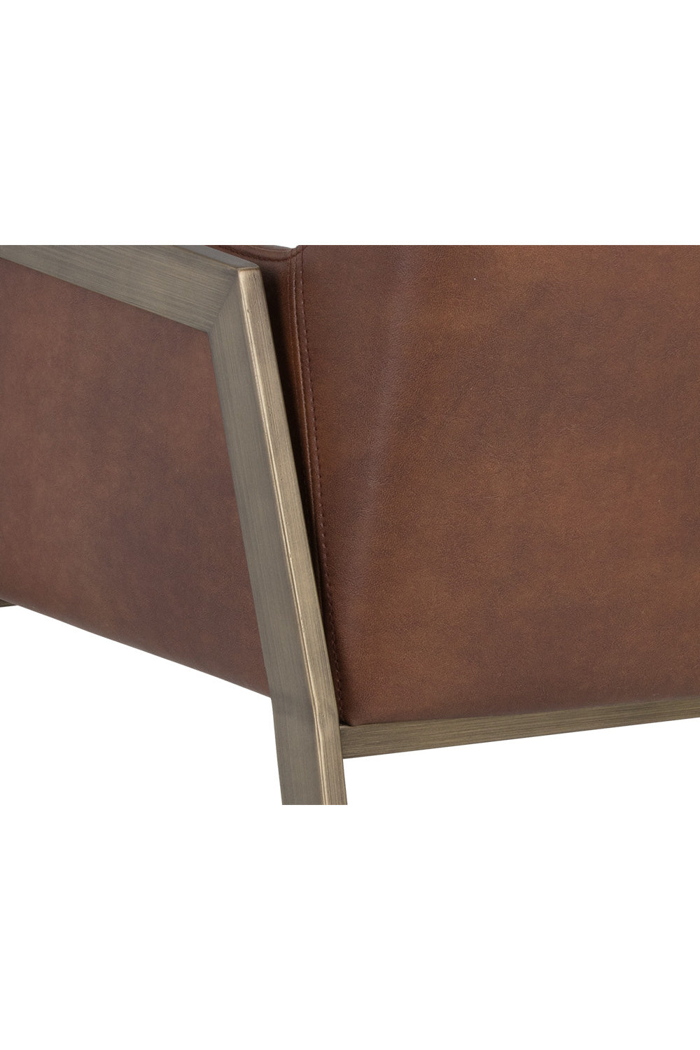 Leather Look Dining Armchair by Splendido Bernadette Dining Chair, alternate view 7