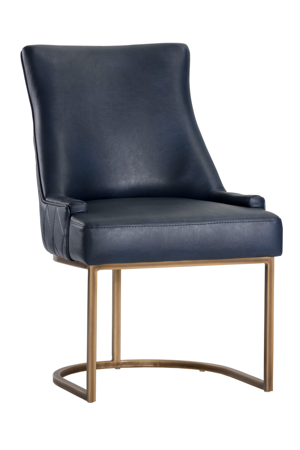 Bronze Cantilever Leather Dining Chairs (2) by Splendido Florence, alternate view 12