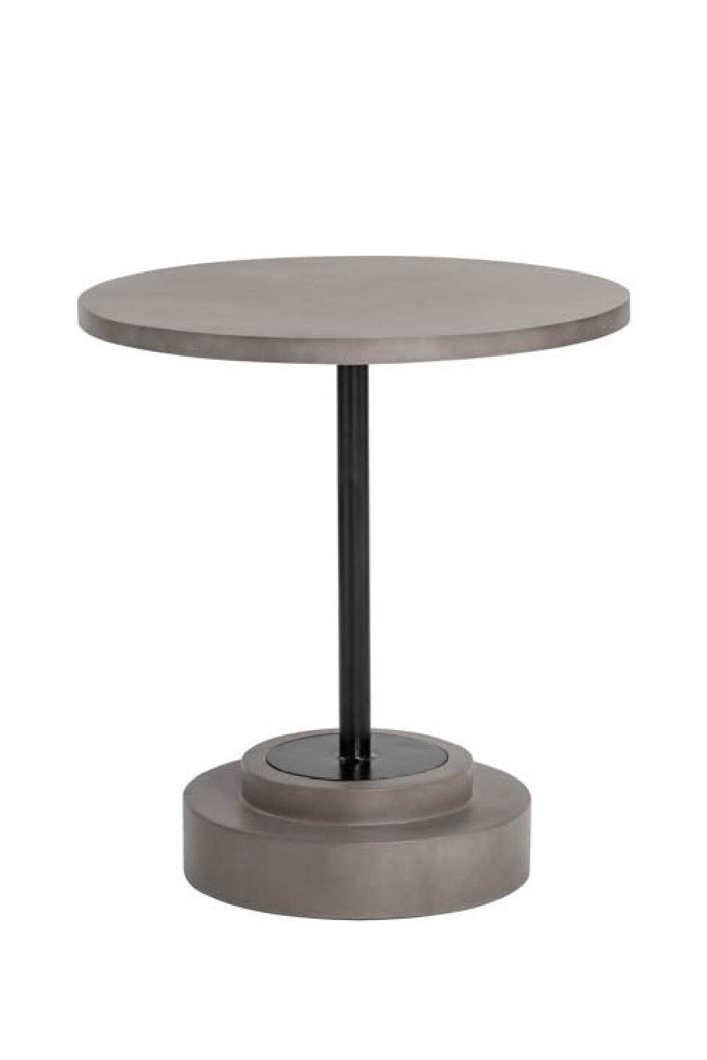 Round Indoor/Outdoor Concrete Bistro Table by Splendido Marlowe Outdoor Dining Table, alternate view 7