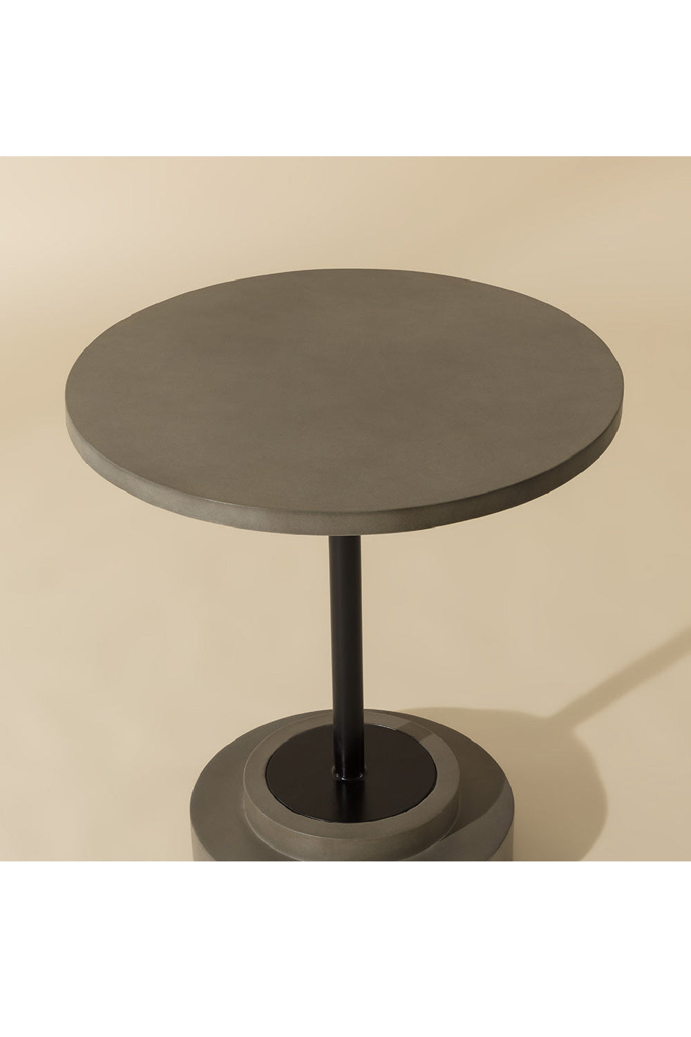 Round Indoor/Outdoor Concrete Bistro Table by Splendido Marlowe Outdoor Dining Table, alternate view 12
