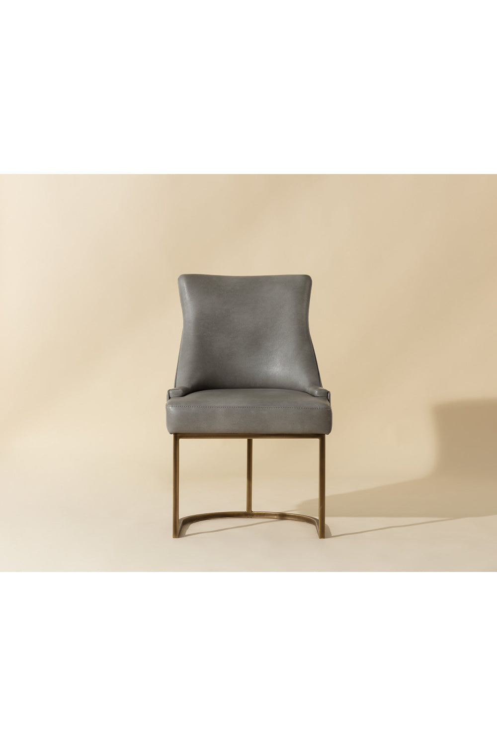 Bronze Cantilever Leather Dining Chairs (2) by Splendido Florence, alternate view 8