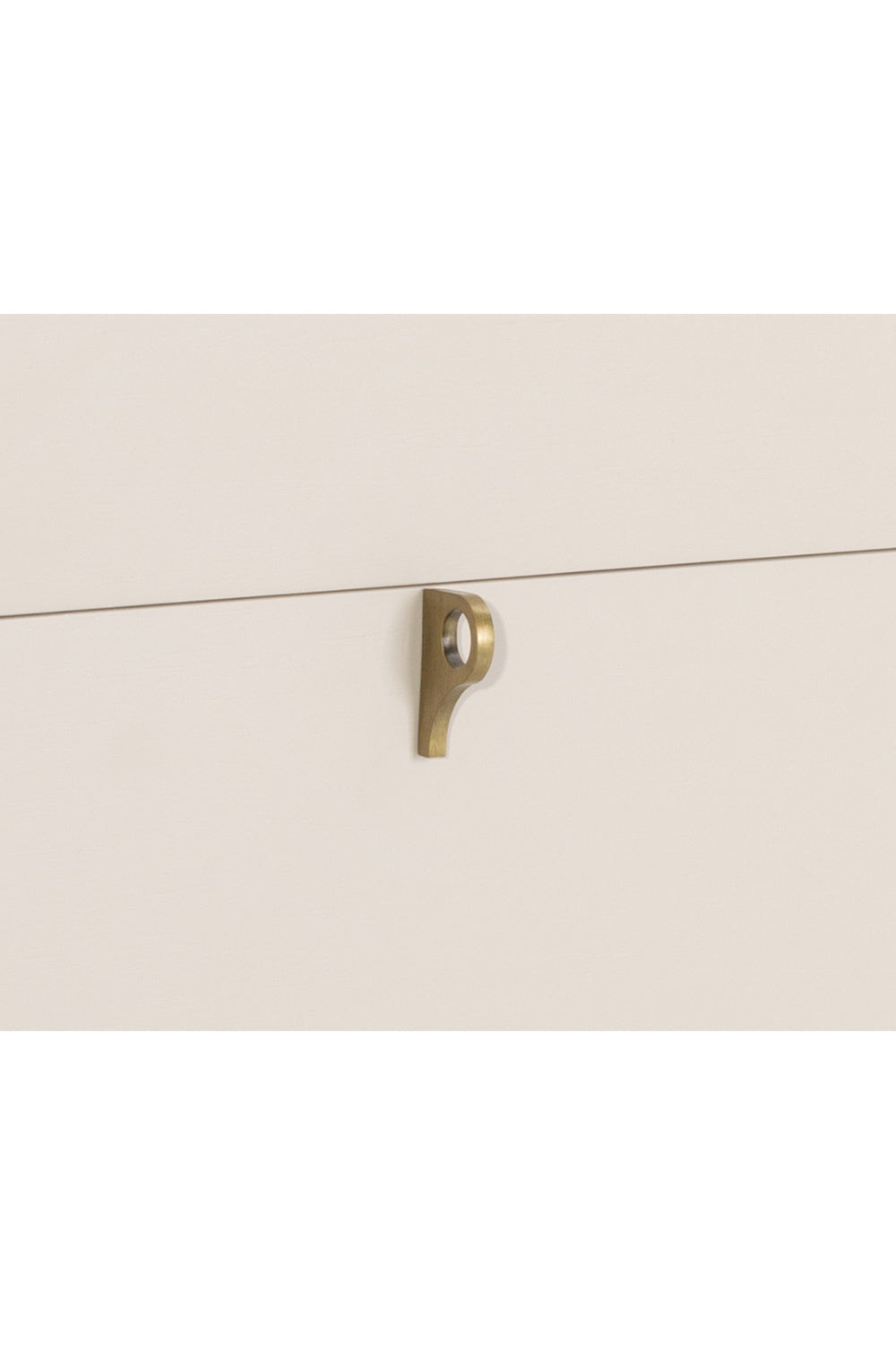Cream Rubberwood 3-Drawer Dresser by Splendido Celine, alternate view 5