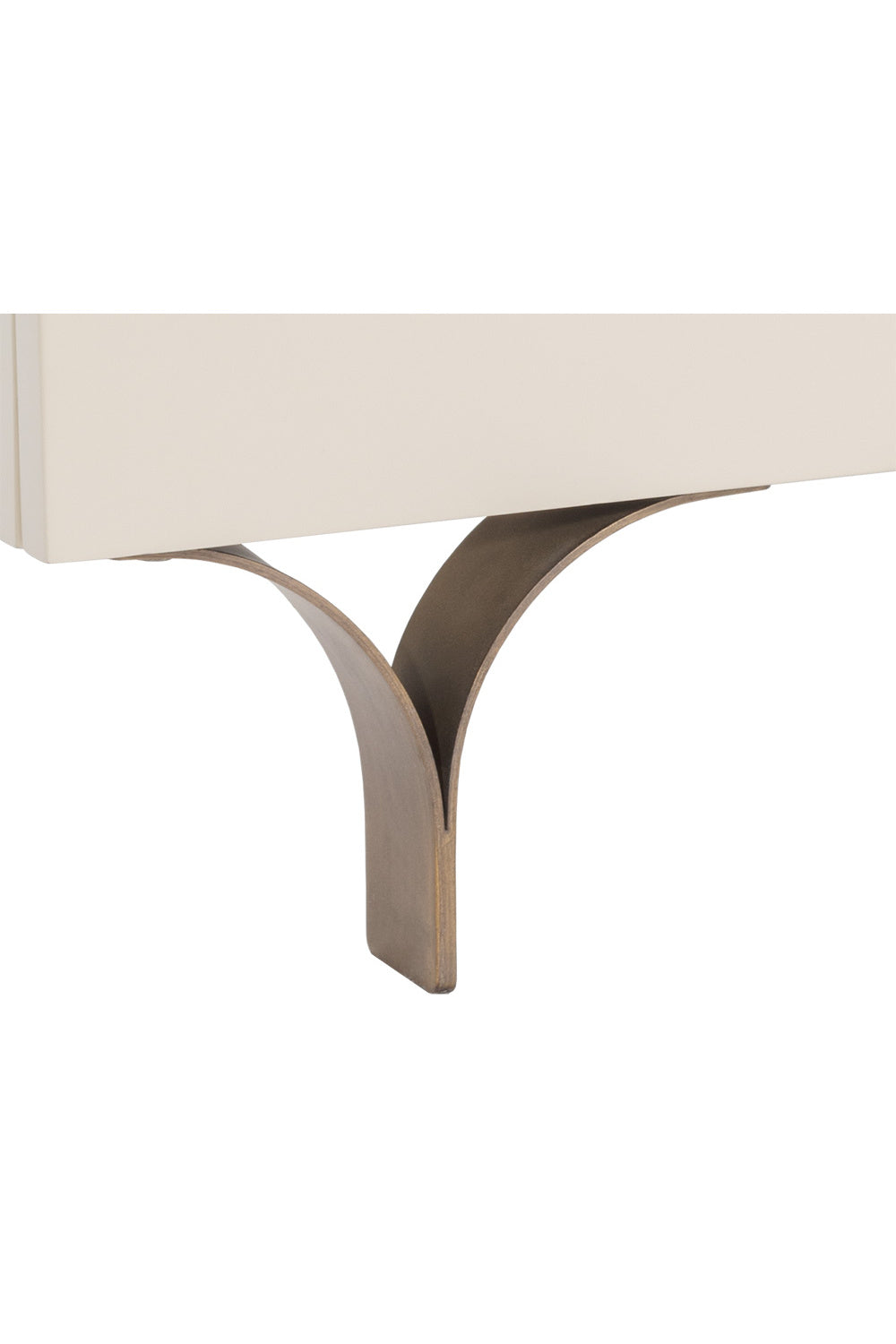 Cream Wood 2-Drawer Nightstand by Splendido Celine, alternate view 7
