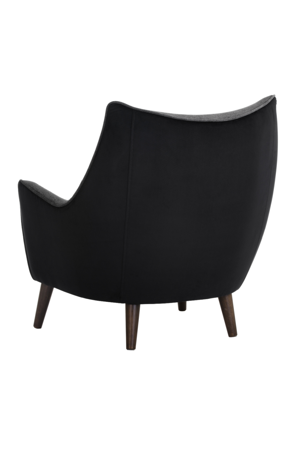 Mid-Century Gray Lounge Chair by Splendido Sorrel Accent Chair, alternate view 5