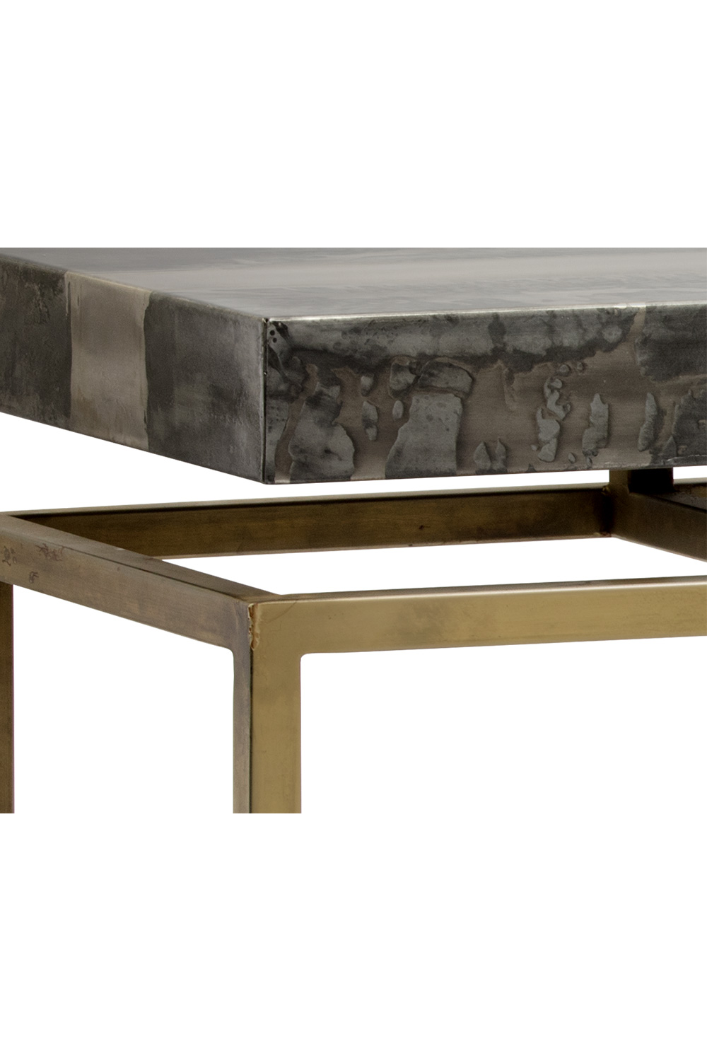 Modern European furniture - Gray Iron Console Table - www.oroa.com
