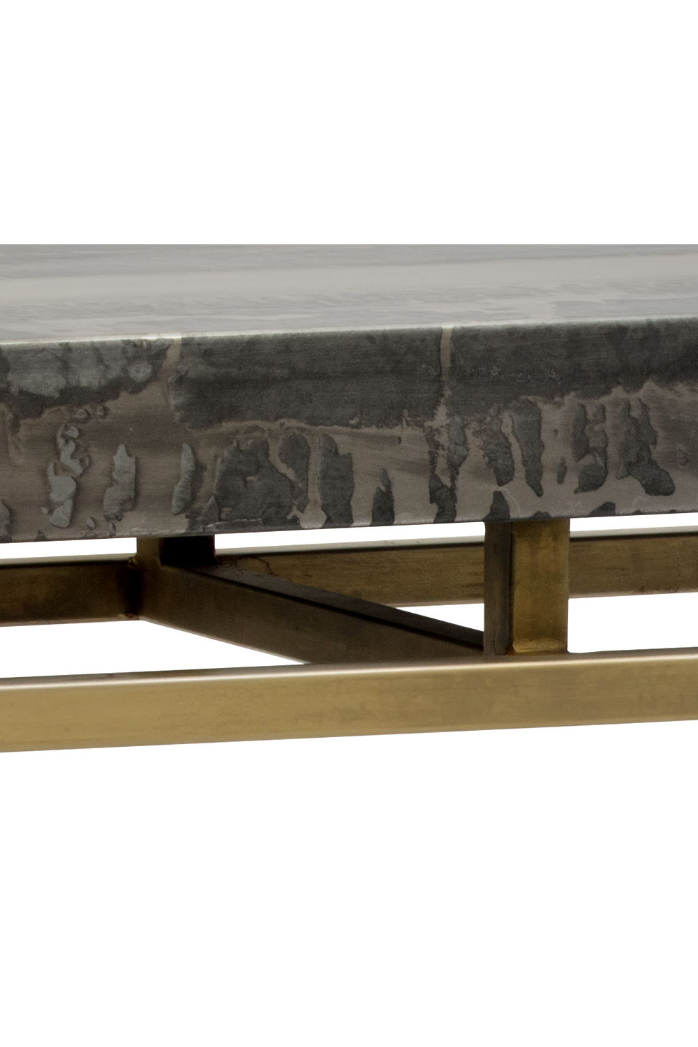 Modern European furniture - Gray Iron Console Table - www.oroa.com