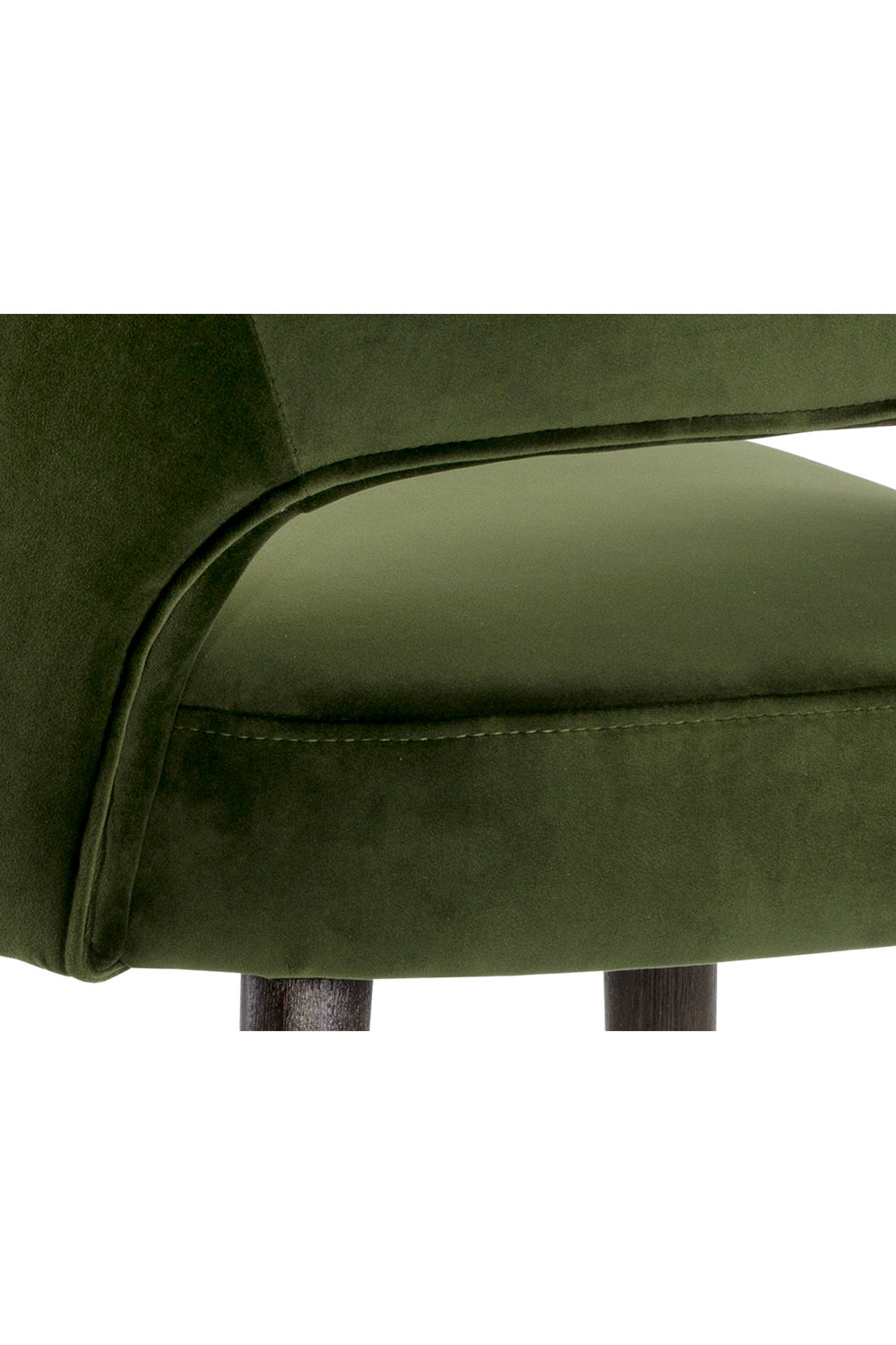 Green Cutout-Back Counter Stool by Splendido Monae, alternate view 7