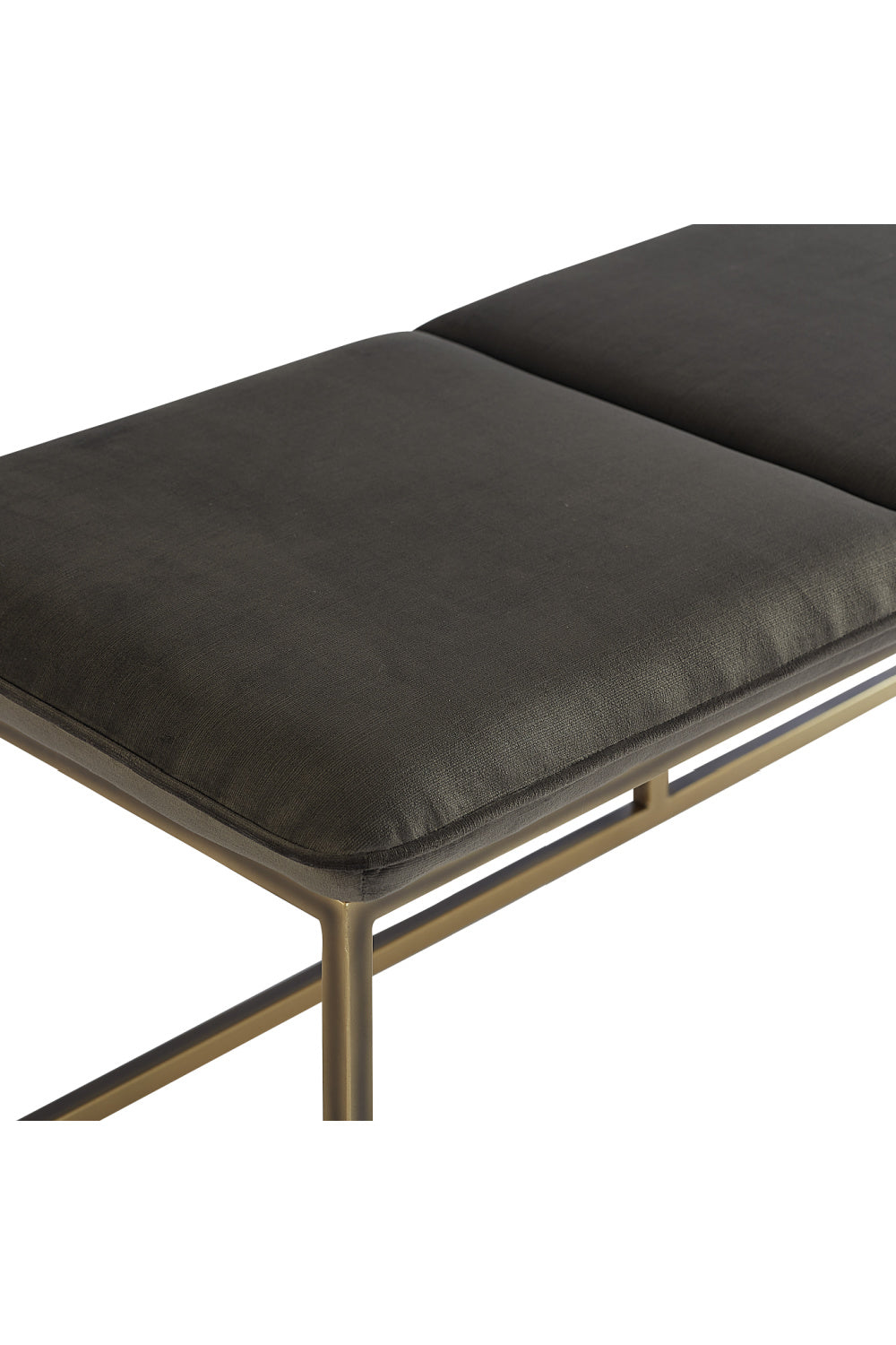 Rustic Bronze Frame Bench by Splendido Alley, alternate view 5