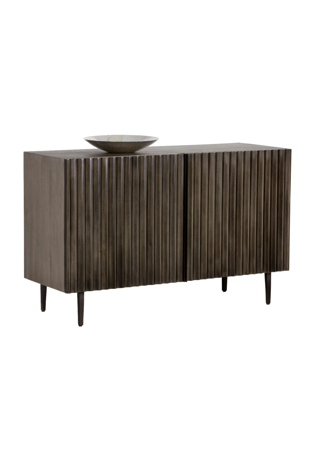 Taupe Fluted Wood Sideboard by Splendido Carlin, alternate view 3