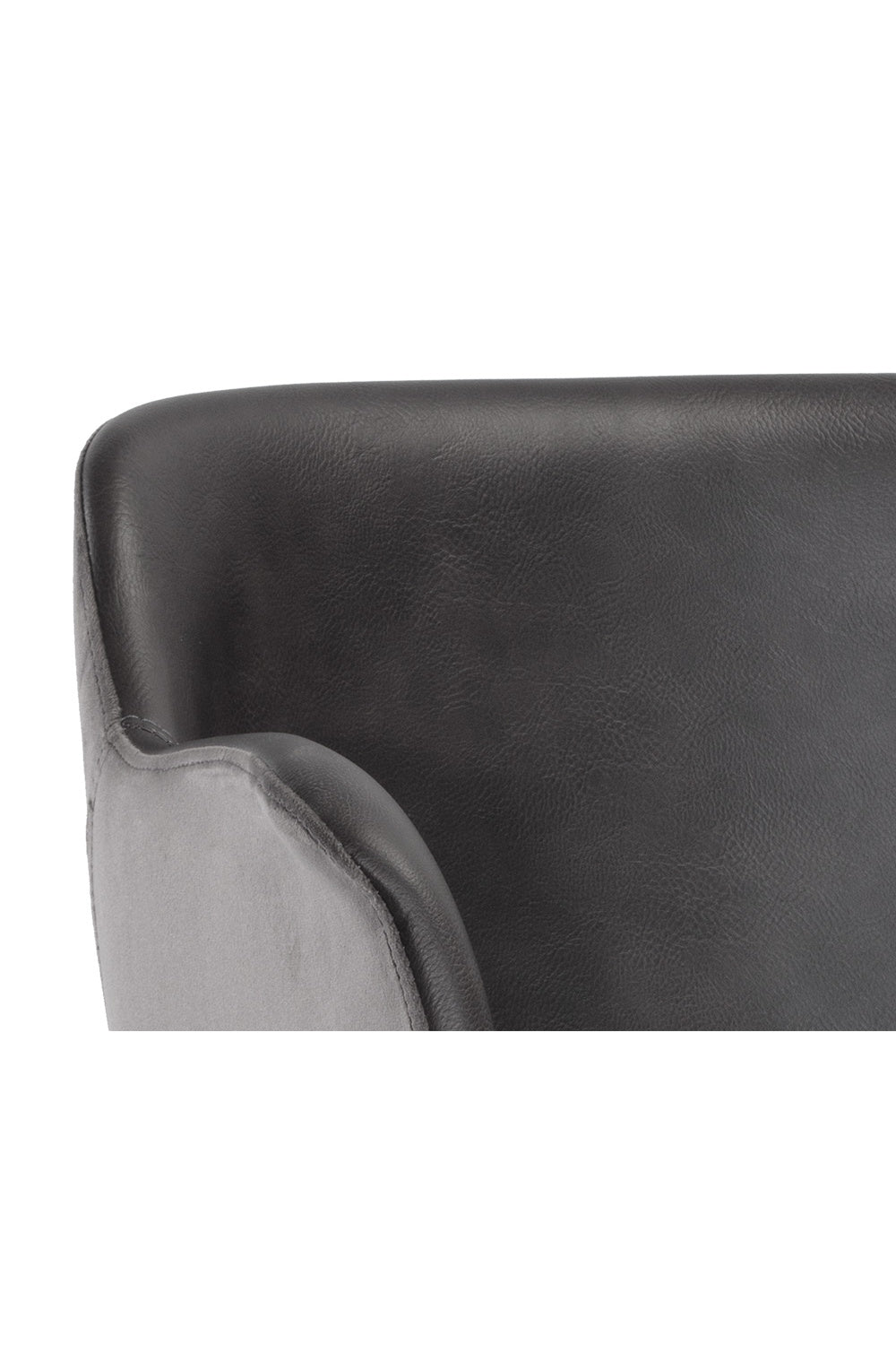 Swivel Upholstered Office Chair by Splendido Owen, alternate view 4