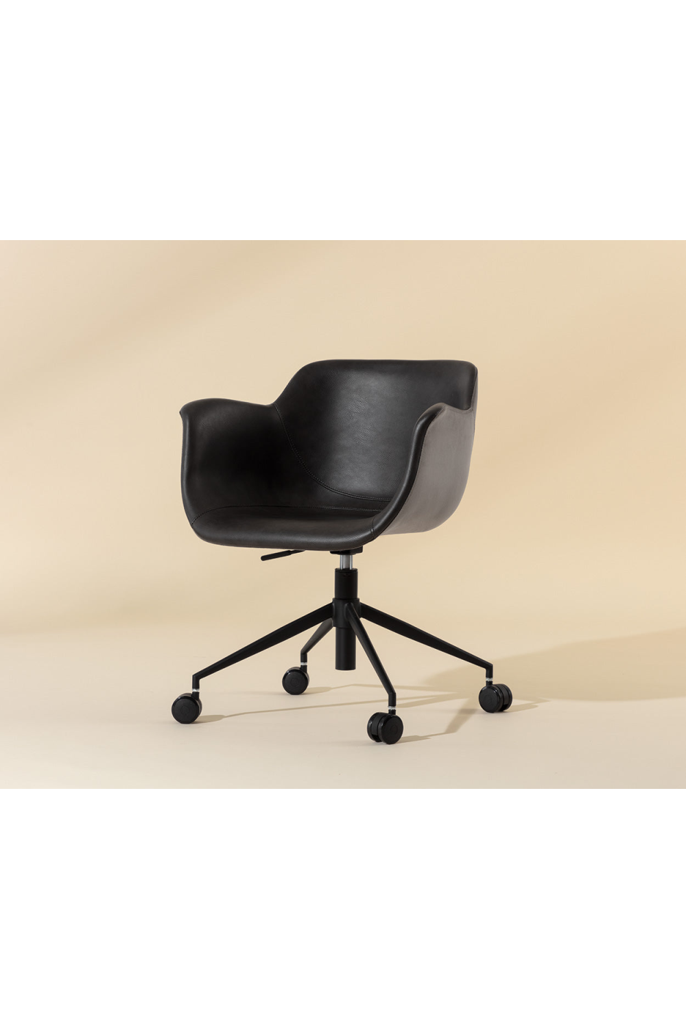 Swivel Upholstered Office Chair by Splendido Owen, alternate view 9