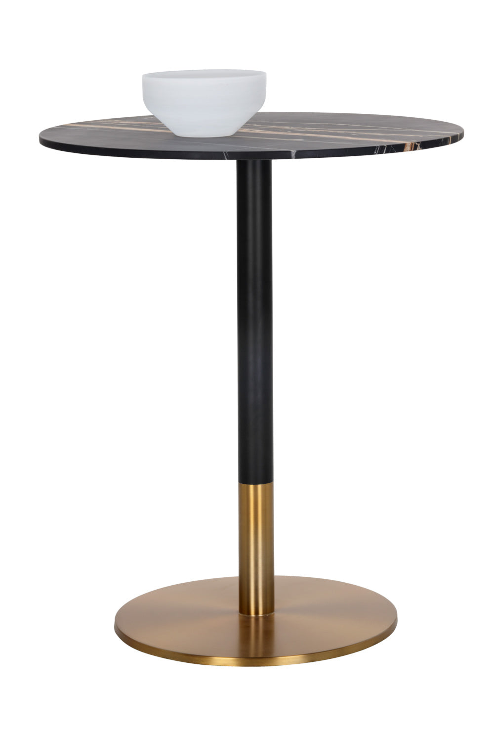 Black Marble Bar Table by Splendido Massie Dining Table, alternate view 3