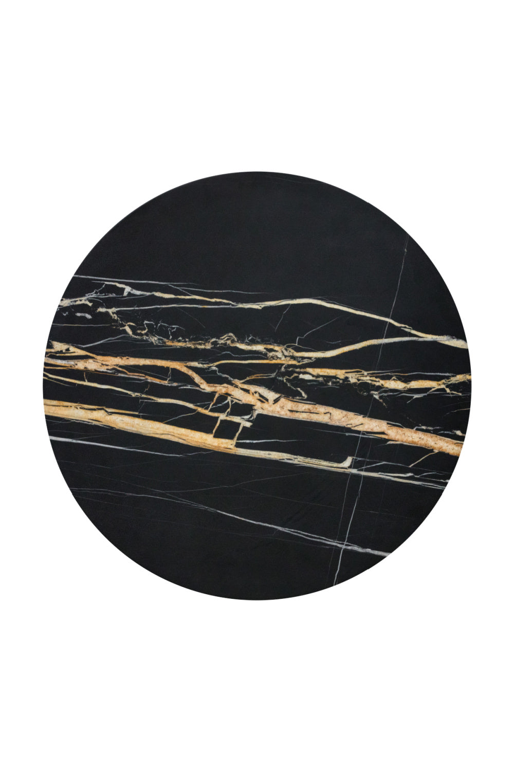 Black Marble Bar Table by Splendido Massie Dining Table, alternate view 5