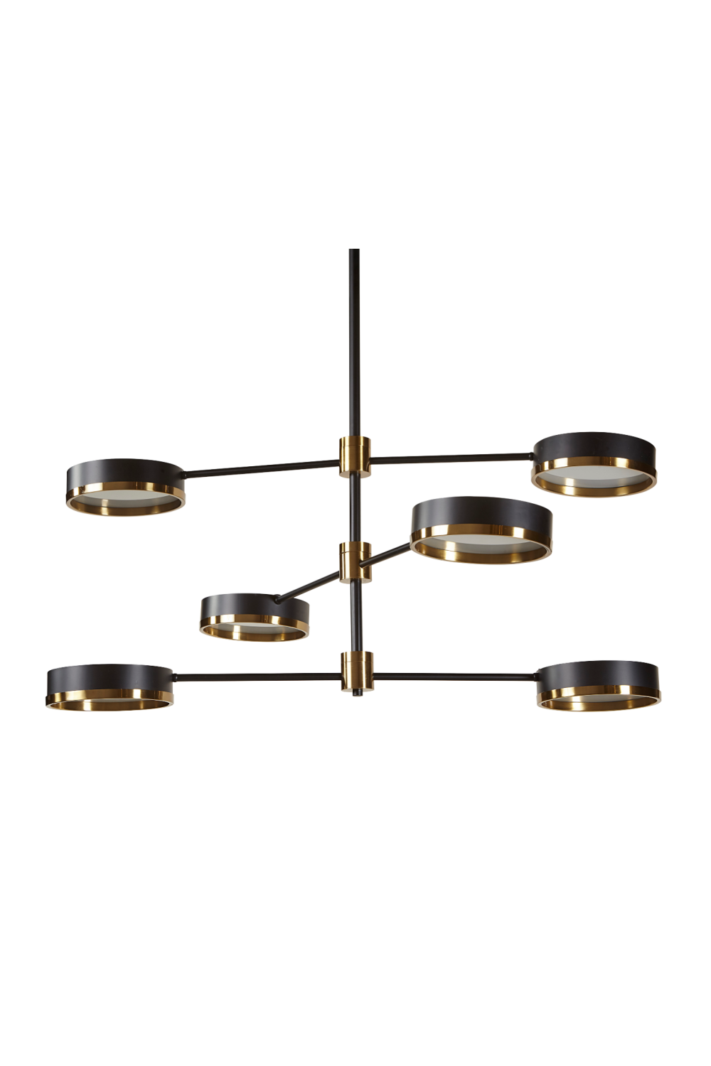 Adjustable Arm 6-Light Chandelier by Splendido Oralee, alternate view 5
