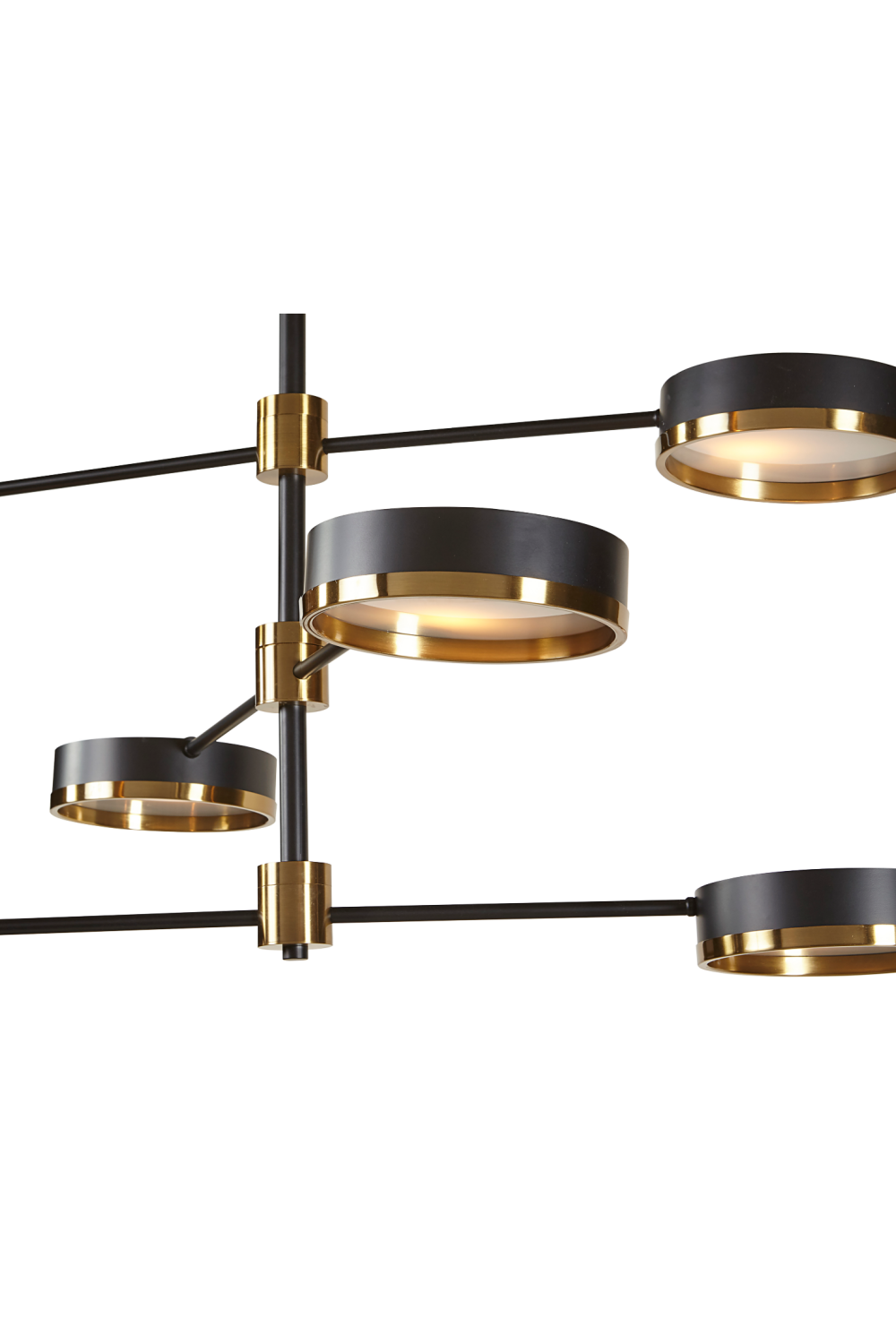 Adjustable Arm 6-Light Chandelier by Splendido Oralee, alternate view 7