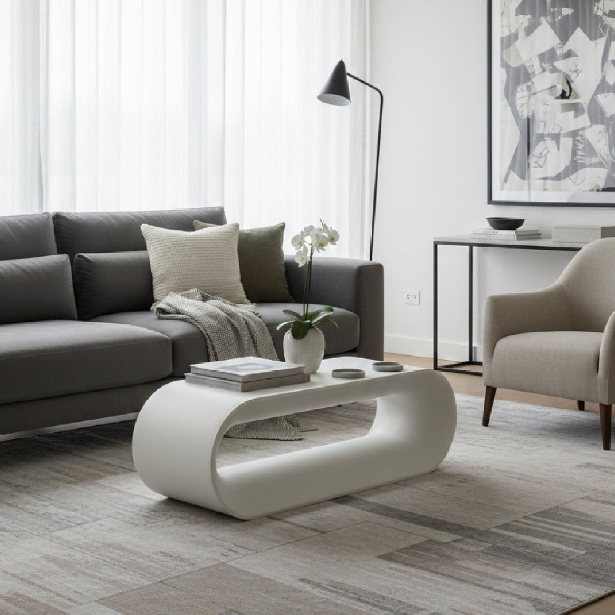 Open Frame Coffee Table by Splendido Capsule, alternate view 2