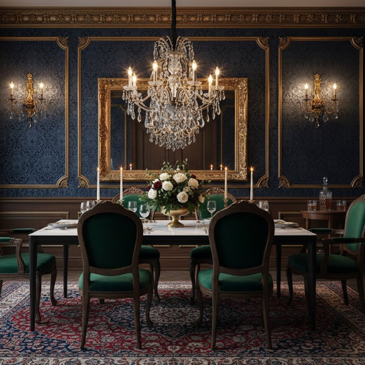 White Ceramic Dining Table by Splendido Queens, alternate view 2