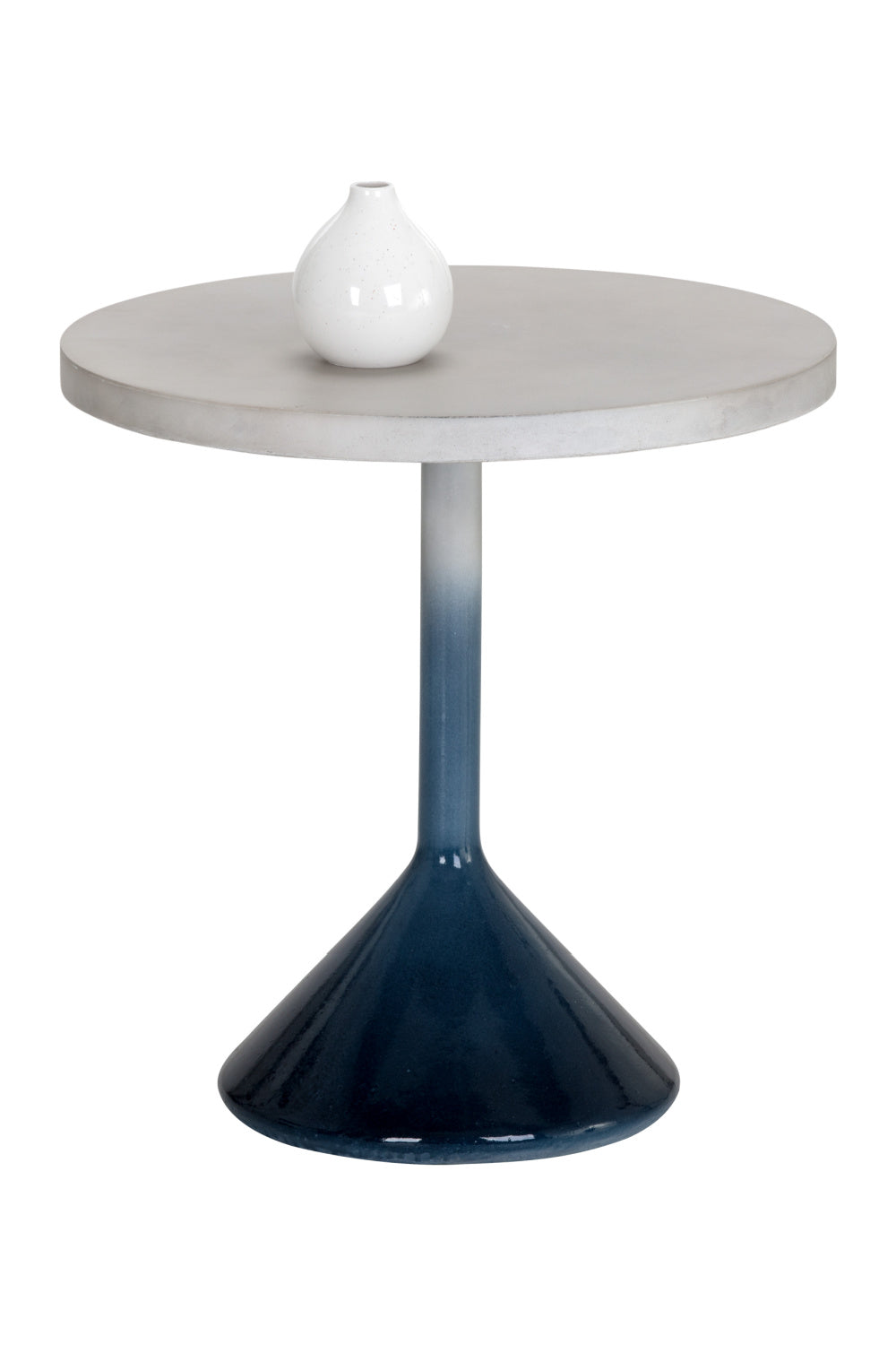 Blue Ombre End Table by Splendido Laszilo Side Table, alternate view 3